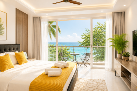 book maldives apartment